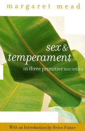 Sex And Temperament Margaret Mead Paperback