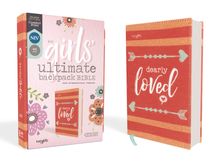 NIV, Girls’ Ultimate Backpack Bible, Faithgirlz Edition, Compact, Flexcover, Coral, Red Letter, Comfort Print