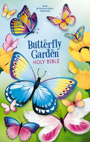 NIV, Butterfly Garden Holy Bible, Hardcover, Comfort Print