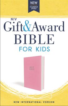 NIV, Gift and Award Bible for Kids, Flexcover, Pink, Comfort Print