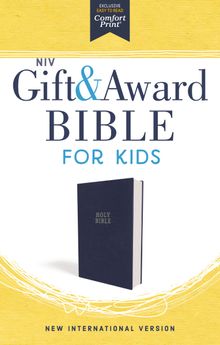 NIV, Gift and Award Bible for Kids, Flexcover, Blue, Comfort Print