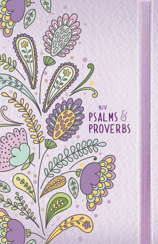 NIV, Psalms and Proverbs, Hardcover, Purple, Comfort Print