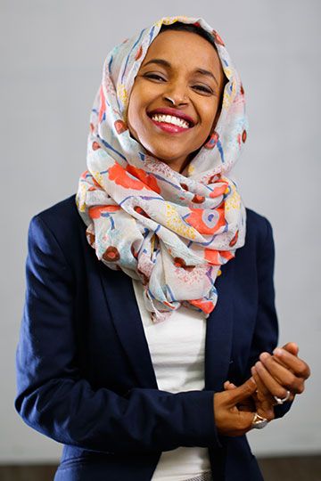 Ilhan Omar - Photo by Erica Ticknor