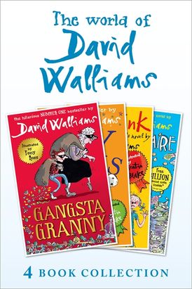 The World of David Walliams 4 Book Collection (The Boy in the Dress, Mr Stink, Billionaire Boy, Gangsta Granny)