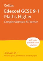 Edexcel GCSE 9-1 Maths Higher All-in-One Complete Revision and Practice: Ideal for the 2024 and 2025 exams (Collins GCSE Grade 9-1 Revision)