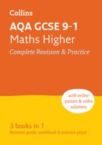 AQA GCSE 9-1 Maths Higher All-in-One Complete Revision and Practice: Ideal for the 2024 and 2025 exams (Collins GCSE Grade 9-1 Revision)