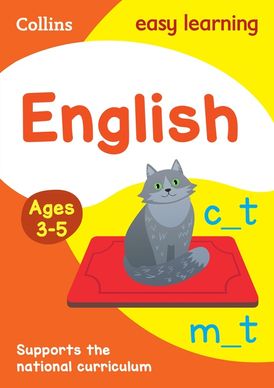 English Ages 3-5: Prepare for school with easy home learning (Collins Easy Learning Preschool)