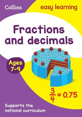 Fractions and Decimals Ages 7-9: Ideal for home learning (Collins Easy Learning KS2)