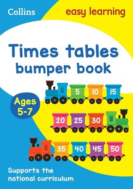 Times Tables Bumper Book Ages 5-7: Ideal for home learning (Collins Easy Learning KS1)