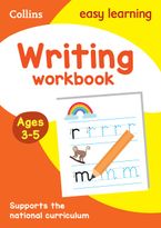 Writing Workbook Ages 3-5: Prepare for Preschool with easy home learning (Collins Easy Learning Preschool) Paperback  by Collins Easy Learning