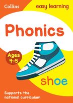 Phonics Ages 4-5: Ideal for Home Learning (Collins Easy Learning Preschool) Paperback  by Collins Easy Learning