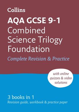 AQA GCSE 9-1 Combined Science Foundation All-in-One Complete Revision and Practice: Ideal for home learning, 2022 and 2023 exams (Collins GCSE Grade 9-1 Revision)