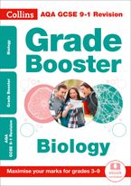 AQA GCSE 9-1 Biology Grade Booster (Grades 3-9): Ideal for home learning, 2021 assessments and 2022 exams (Collins GCSE Grade 9-1 Revision) Paperback  by Collins GCSE