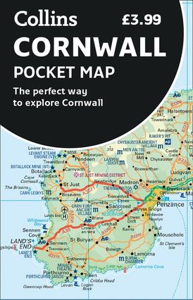 Cornwall Pocket Map: The perfect way to explore Cornwall