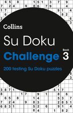 Su Doku Challenge Book 3: 200 Su Doku puzzles (Collins Su Doku) Paperback  by Collins Puzzles