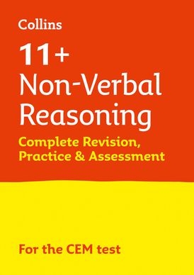Collins 11+ Practice – 11+ Non-Verbal Reasoning Complete Revision, Practice & Assessment for CEM: For the 2024 CEM Tests
