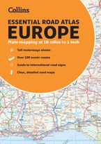 Collins Essential Road Atlas Europe: A4 Paperback Paperback NED by Collins Maps