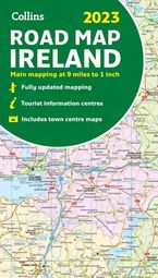 2023 Collins Road Map of Ireland: Folded Road Map (Collins Road Atlas)