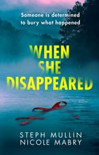 When She Disappeared Paperback  by Steph Mullin