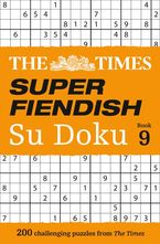 The Times Super Fiendish Su Doku Book 9: 200 challenging puzzles (The Times Su Doku) Paperback  by The Times Mind Games