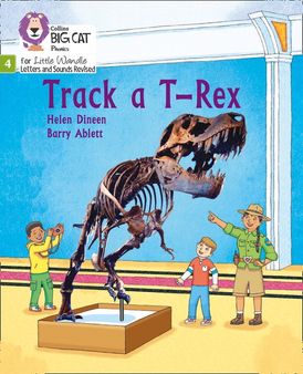 Big Cat Phonics for Little Wandle Letters and Sounds Revised – Track a T-Rex: Phase 4