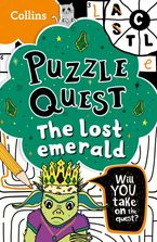 The Lost Emerald: Solve more than 100 puzzles in this adventure story for kids aged 7+ (Puzzle Quest) Paperback  by Kia Marie Hunt