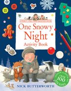 One Snowy Night Activity Book (Percy the Park Keeper) Paperback  by Nick Butterworth