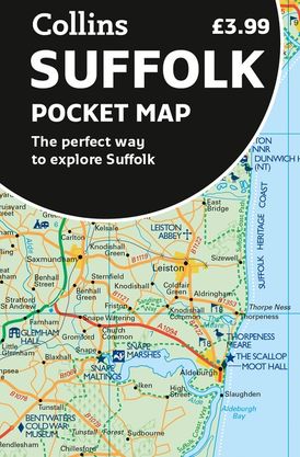 Suffolk Pocket Map: The perfect way to explore the Suffolk