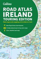 Road Atlas Ireland: Touring edition A4 Paperback (Collins Road Atlas) Paperback  by Collins Maps