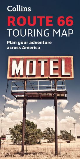 Collins Route 66 Touring Map: Plan your adventure across America