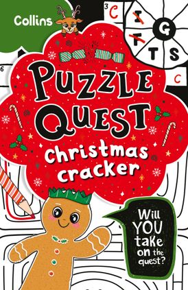 Christmas Cracker: Solve more than 100 puzzles in this adventure story for kids aged 7+ (Puzzle Quest)