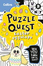 Easter Eggscape: Solve more than 100 puzzles in this adventure story for kids aged 7+ (Puzzle Quest) Paperback  by Kia Marie Hunt