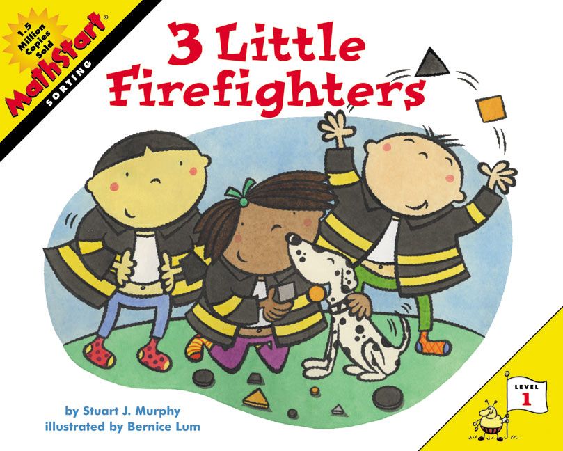 3 Little Firefighters, Paperback, Stuart J. Murphy