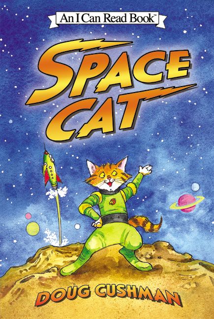 Space Cat Book Cover