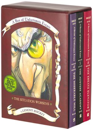 A Series of Unfortunate Events Box: The Situation Worsens (Books 4-6)