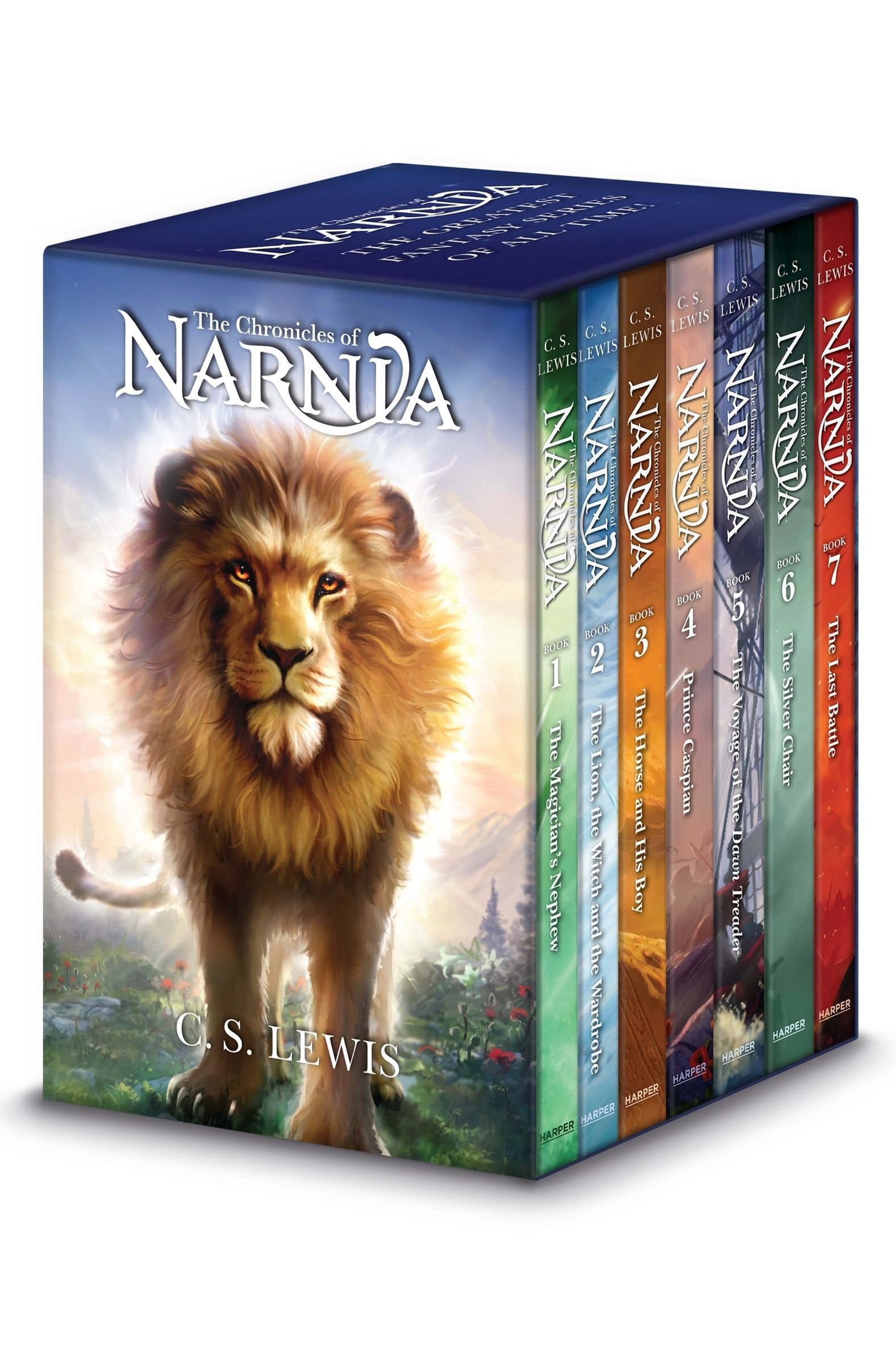 The Chronicles of Narnia Hardcover 7-Book Box Set