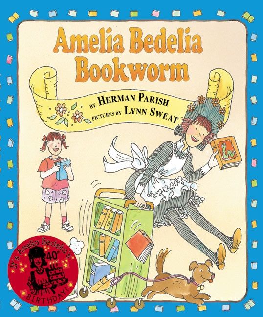 Amelia Bedelia, Bookworm Book Cover