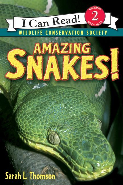 Amazing Snakes! Book Cover