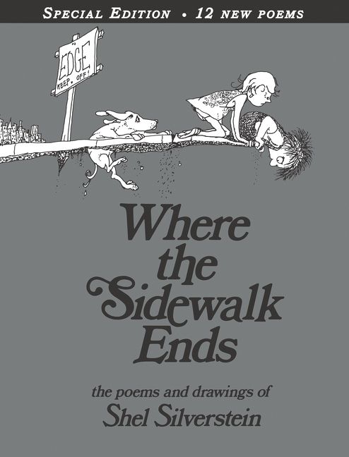 Where the Sidewalk Ends  with 12 Extra Poems Book Cover