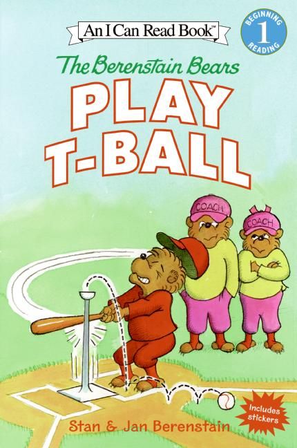The Berenstain Bears Play T-Ball Book Cover