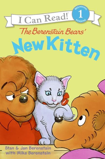 The Berenstain Bears' New Kitten Book Cover