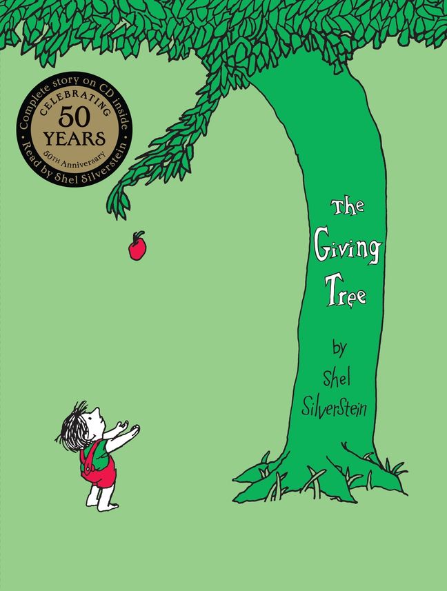 The Giving Tree with Book Cover