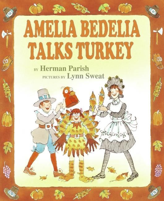 Amelia Bedelia Talks Turkey Book Cover