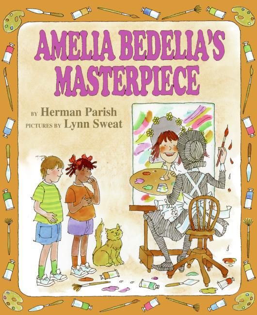 Amelia Bedelia's Masterpiece Book Cover