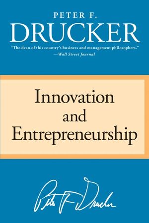Book cover image: Innovation and Entrepreneurship