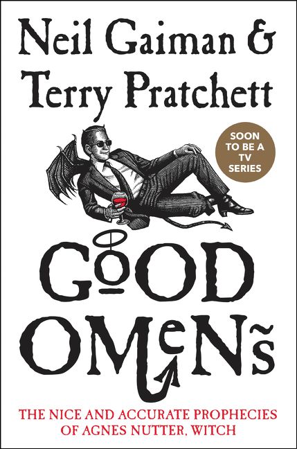 Good omens promo gaiman