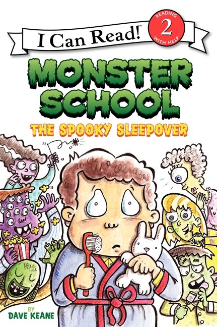 Monster School: The Spooky Sleepover Book Cover