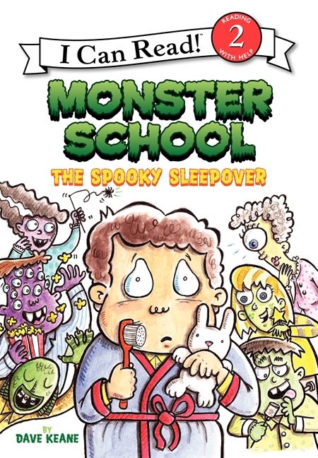 Monster School: The Spooky Sleepover Book Cover