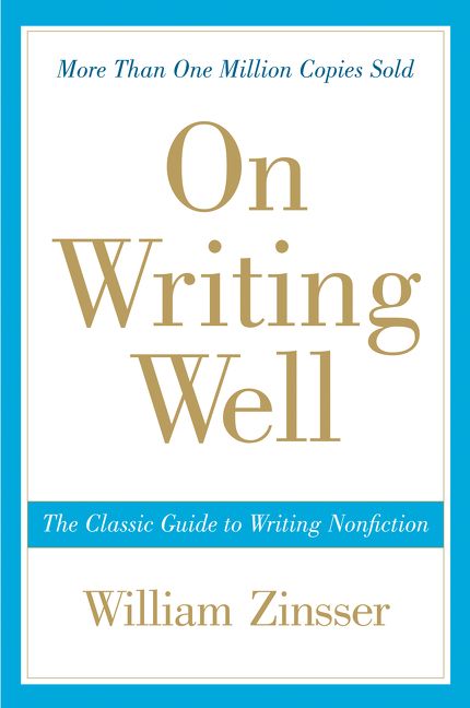 Image result for on writing well by william Zinsser