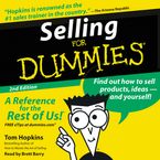 Selling For Dummies Downloadable audio file ABR by Tom Hopkins